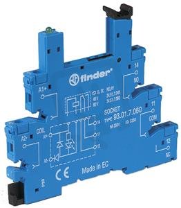Finder 93010060 Patice, DIN, 34, 1P, 48-60V AC/DC, BO