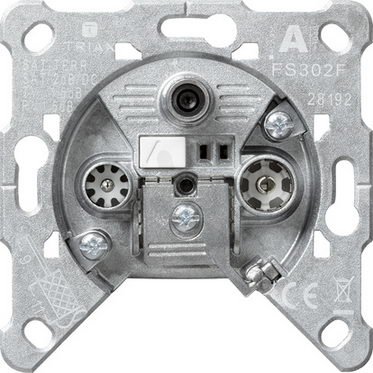Anténní zásuvka FS 302 F vložka GIRA 093700