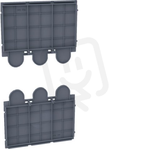 Zádní kryt svorek x630/P630, dlouhý, 3-pól. HAGER HYW050H