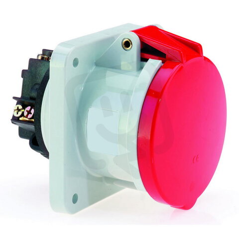 Zásuvka vestavná 63A 5p 400V IP44 6h BALS 136