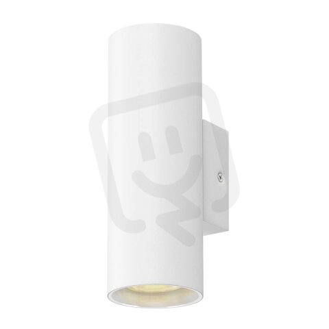ASTO TUBE, nástěnné přisazené svítidlo, válcové, 2x 10 W, bílé SLV 1006444