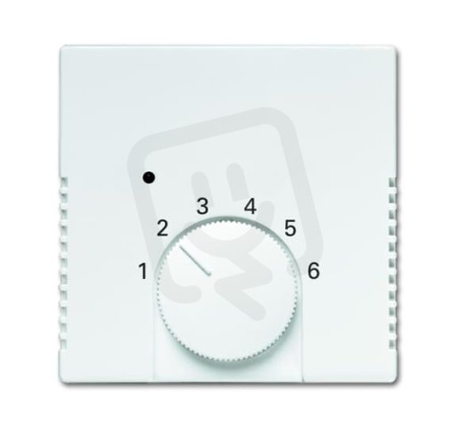 ABB Future linear,Solo Kryt termostatu topení/chlazení studio bílá 1795HK-84