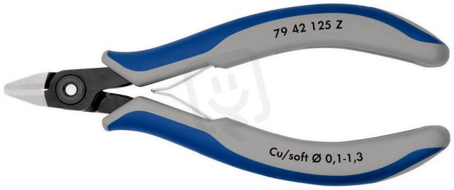Přesné boční štípací kleště na elektroniku 125 mm KNIPEX 79 42 125 Z