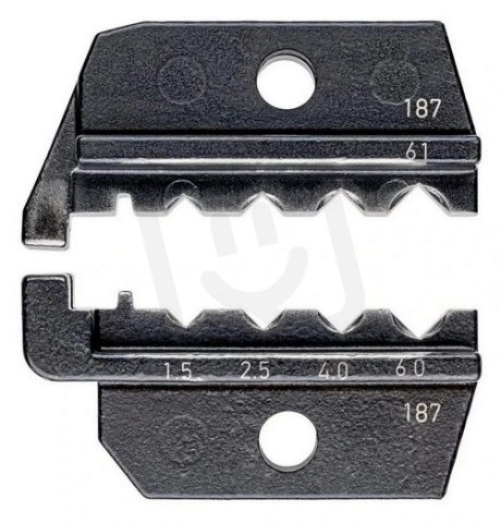 Lisovací profil pro soustružené kontakty (Harting) KNIPEX 97 49 61
