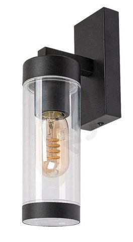 KOLTA E27 1x 12W IP44 matná černá RABALUX 7386