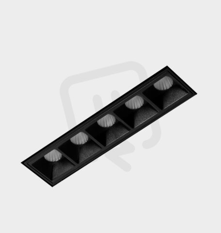 NSES Trimless Black-Black 10 W 4000K 1.1