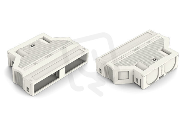 Pouzdra s odlehčením tahu 6pól. pro 2 vedení bílá WAGO 770-516/029-000