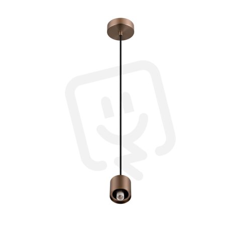 VARYT, závěsné světlo, E14, délka závěsu 150cm, 1x max. 6W, měď SLV 1008118