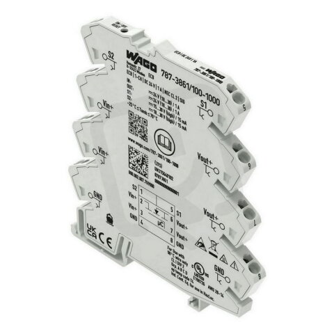 Elektronický jistič, 1kanál., Vstupní napětí 24 V DC WAGO 787-3861/100-1000