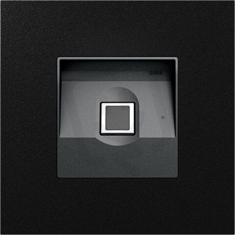 mod.otisků prstů Keyless In System 106 černá m GIRA 5551925