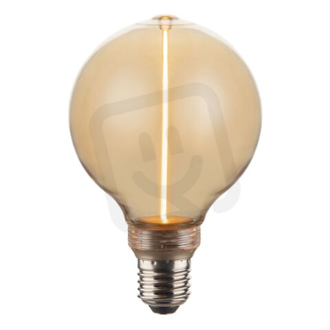 Světelný zdroj Filament LED, E27 G95, 4W, 170lm, 1800K RABALUX 79077