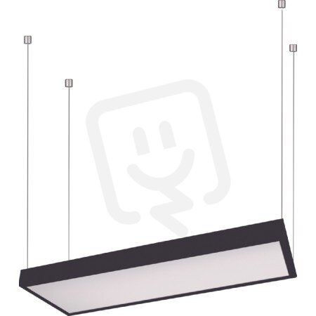 Závěsné svítidlo Quatro panel S 500x200 závěs černá 36W IP20 2G11 913252/07