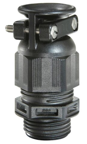 Vývodka ESKVZ M25X1,5 PA BK IP68 s venkovním odlehčením v tahu WISKA 10061478