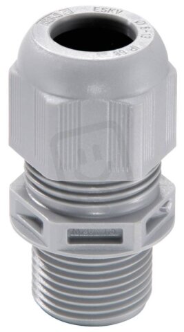 Vývodka ESKV-L M12X1,5 PA GY IP68 dlouhý závit WISKA 10066516