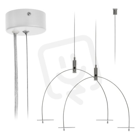 SET-SEILABHÄNUNG WEISS 'SUSPENSION'