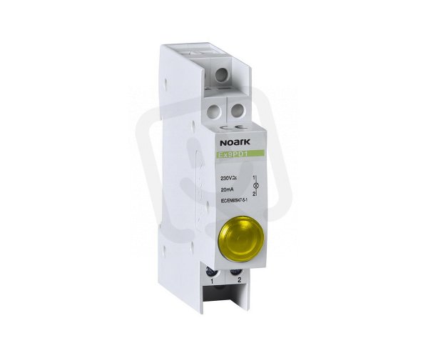 Světelné návěstí NOARK 102437 EX9PD1Y 110V AC/DC, 1 žlutá LED