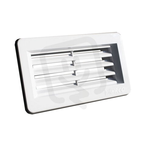 Mřížka větrací bílá 110x55 mm HACO HC0658