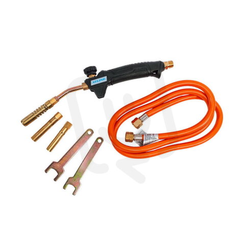 Plynová opalovací souprava 3 kW + trysky 13,14,17 mm + hadice 1,5 m XT23509B