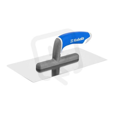 Hladítko nerezové hladké, dva zaoblené rohy 130x270 mm KUBALA Z0266