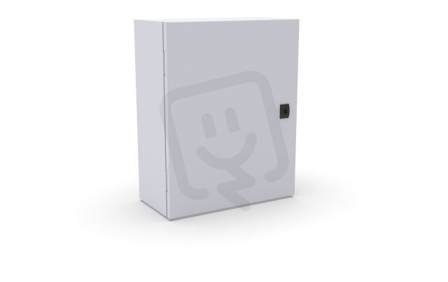 Kovová skříň SiBox 500x400x200 mm, IP 65, RAL7035 SIBOX-504020