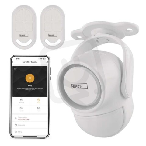 GoSmart alarm IP-126L GUARDIAN s pohybovým čidlem, 6× senzor, WiFi EMOS H5030