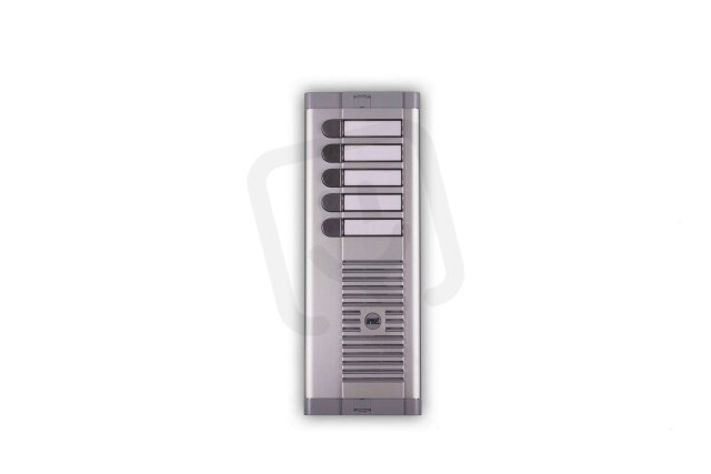 Tlačítkový panel pro hlasovou jednotku, 5 tlačítka, 1 sloupec URMET 925/105