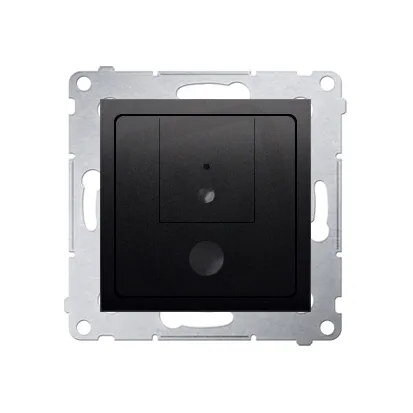 Dvou tlačítkový stmívač, 40500 W (300 VA), antracit mat, metalizované