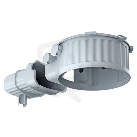Montážní kryt s tunelem HaloX 180 délka tunelu 190mm do betonu KAISER 1282-30
