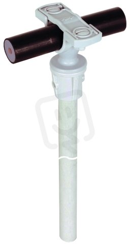 Distanční držák PA/GFK L 1270mm šedý s držákem vedení d20mm pro HVI DEHN 106815
