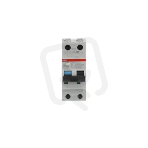 ABB DS201 C6 AC300 kombinace jistič/chránič 2P (1P+N) 6A 300mA C 6kA AC