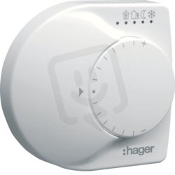 Prostorový termostat tebis TX HAGER TX320