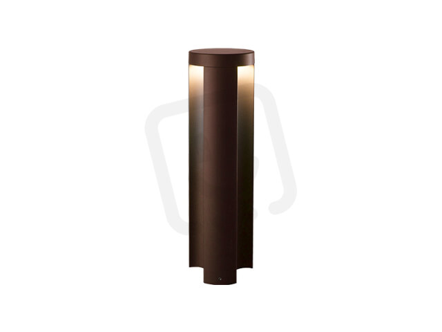 Venkovní sloupkové svítidlo COSTA 360 IP65 19W rez PANLUX PN42100038