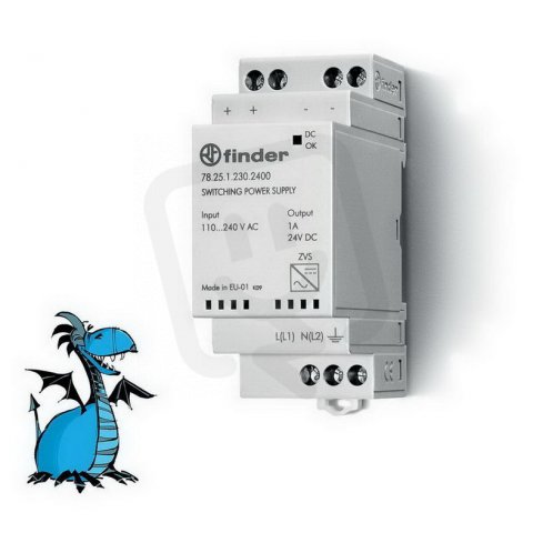 Zdroj DC, 24V/25W FINDER 78.25.1.230.2400
