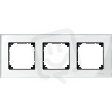 Merten Rámeček trojnásobný M-Elegance, Brilliant white SCHNEIDER MTN404319