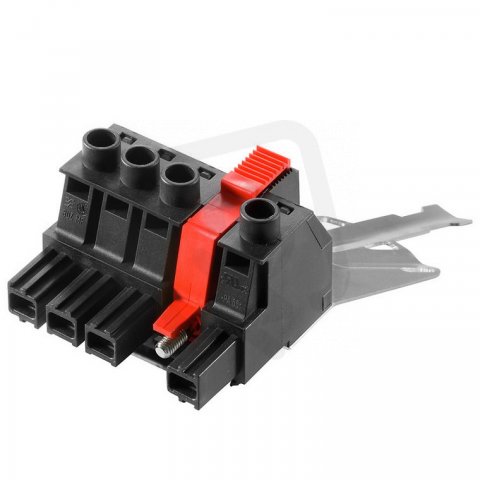 Zásuvný konektor DPS BUZ 10.16IT/04/180MSF2SH180 AG BK BX WEIDMÜLLER 2627540000