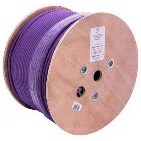 U/FTP kabel cat 6A LSZH Dca-s1,d2,a1 drát 305m