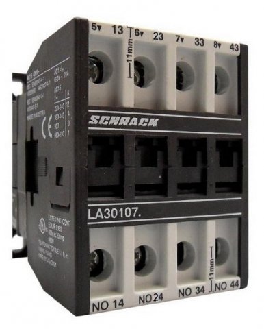 Stykač K3, 12A, 4Z, 110VAC_ SCHRACK LA301072N-