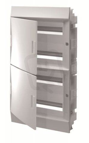 Rozvodnice zapuštěná, 72 Modulů, plastov