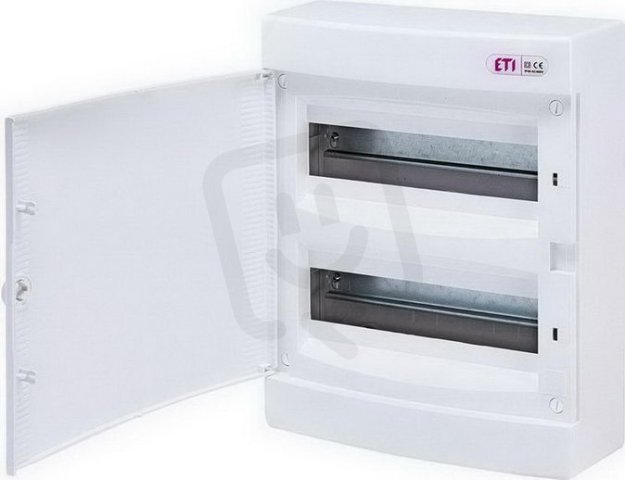 Nástěnná rozvodnice ECT24PO 24M (2x12) IP40 ETI 001101008