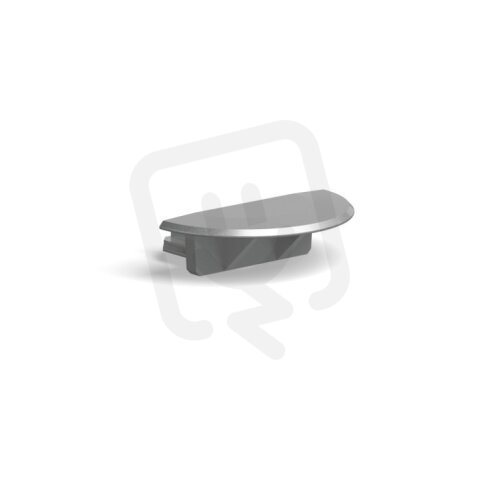 Záslepka KLUŚ MICRO-LNK pro AL profil, stříbrná /24445/ ALUMIA C24427L01