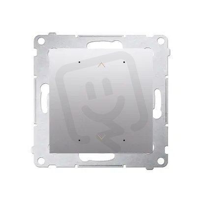 Ovladač tlačítkový SHUTTER [Wi-Fi] 2x5A, 230V, stříbrná matná metalizované