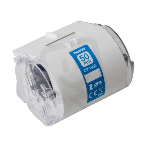 Papírová páska BROTHER CZ1005 (plnobarevná, bez inkoustová, šíře 50 mm), 5m