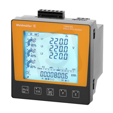 Měřicí zařízení EM220-RTU-4DI2DO WEIDMÜLLER 7760051005