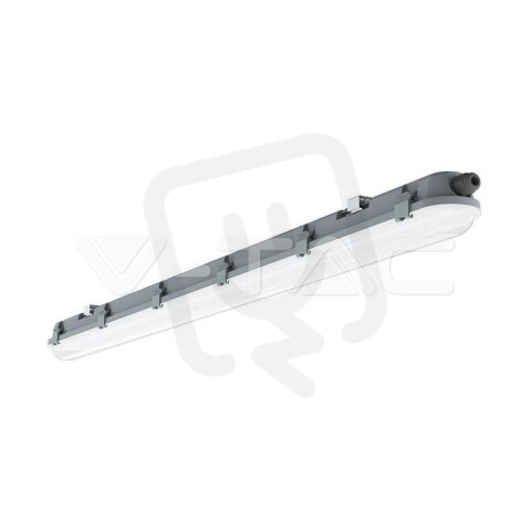 LED Waterproof Fitting M-SERIES 1500mm 48W 4000K Milky Cover 120LM/W SKU20203