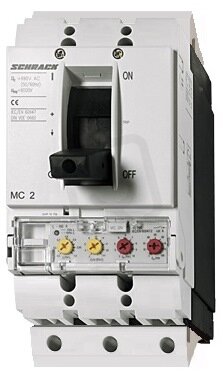 Jistič výkonový  A 3p 150kA 250A odním.(nutno obj. MC296699) SCHRACK MC225333S-
