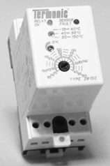Termostat na DIN  vč. senzoru -10 až +55°C HARD-TSAT-26090-TT RAYCHEM 240240-000