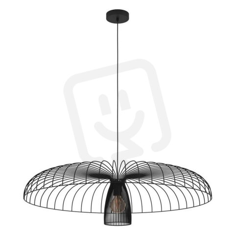 Závěsné svítidlo CHAMPERICO 1xE27 985 černá 60W IP20 EGLO 390217
