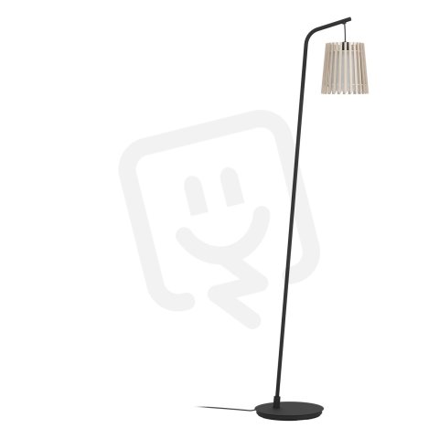 Stojací svítidlo FATTORIA SE27 černá/hnědá/bílá 1X25W EGLO 900905