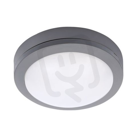 LED venkovní osvětlení Siena, šedé, 13W, 910lm, 4000K, IP54, 17cm SOLIGHT WO746