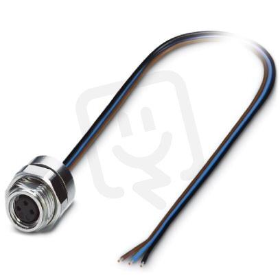 SACC-DSI-M 8FS-3CON-M12/0,5 Přístrojový konektor zezadu stěny 1453449